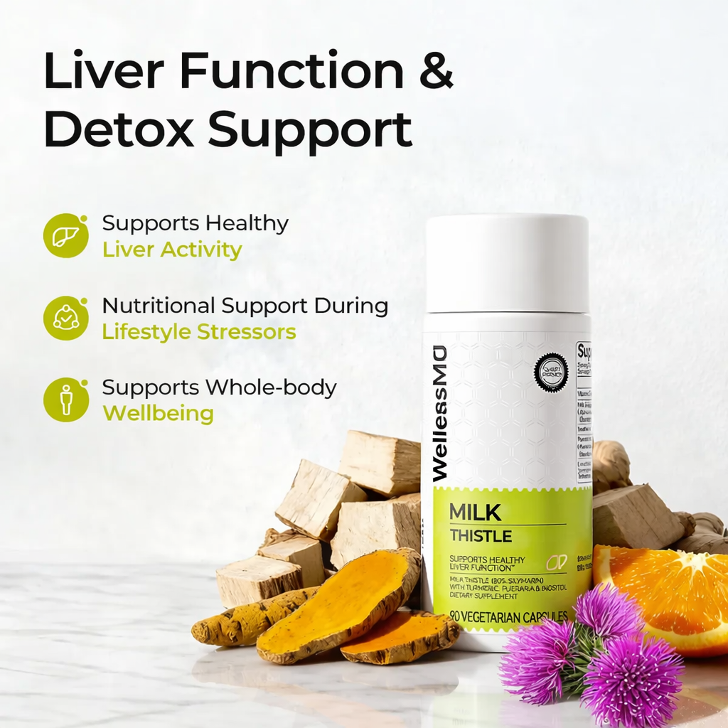 Milk Thistle 300mg, Liver Detox & Repair Support